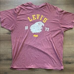 Levi's Men's Maroon Graphic Tee ! XXL